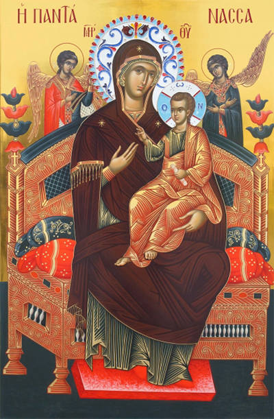 Чудотворная икона Божьей Матери «Всецарица»